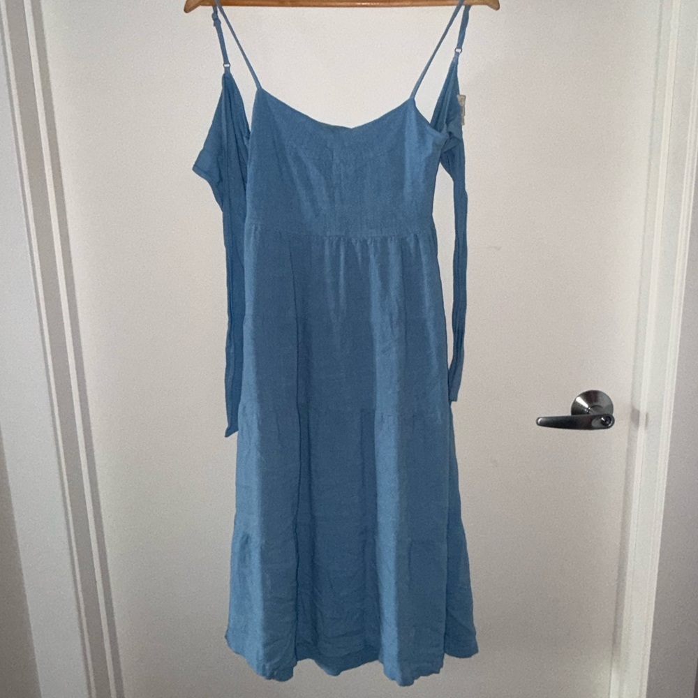 Blue Midi Dress